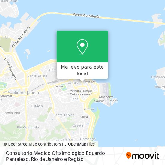 Consultorio Medico Oftalmologico Eduardo Pantaleao mapa