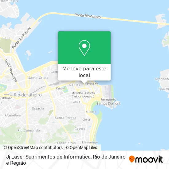 Jj Laser Suprimentos de Informatica mapa