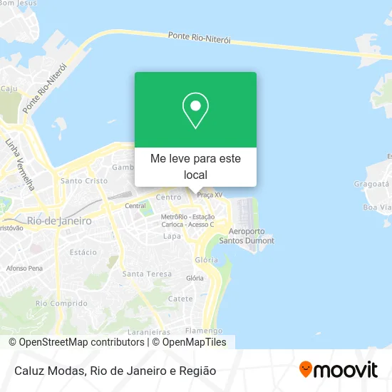 Caluz Modas mapa