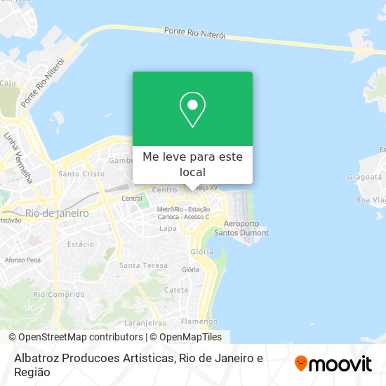 Albatroz Producoes Artisticas mapa