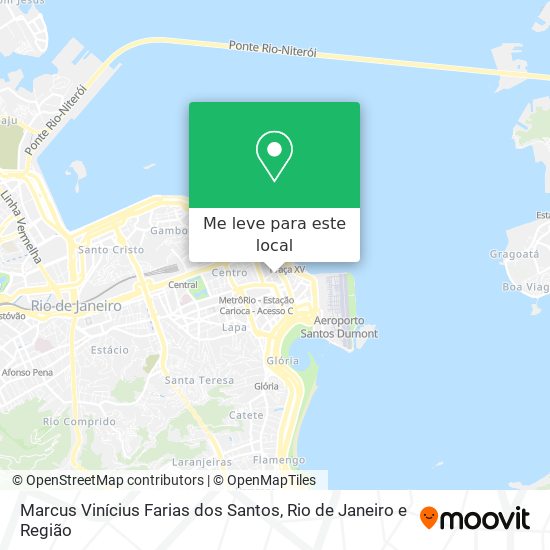 Marcus Vinícius Farias dos Santos mapa