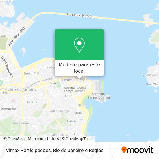 Vimax Participacoes mapa