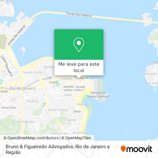 Bruno & Figueiredo Advogados mapa