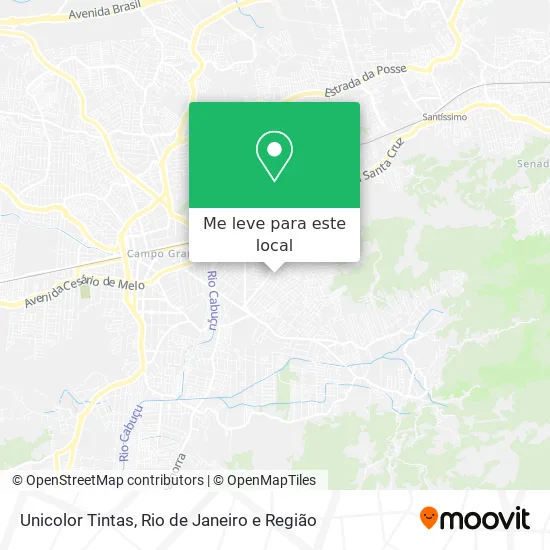 Unicolor Tintas mapa