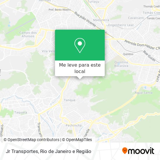 Jr Transportes mapa