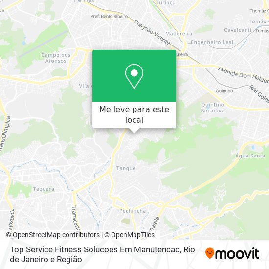 Top Service Fitness Solucoes Em Manutencao mapa