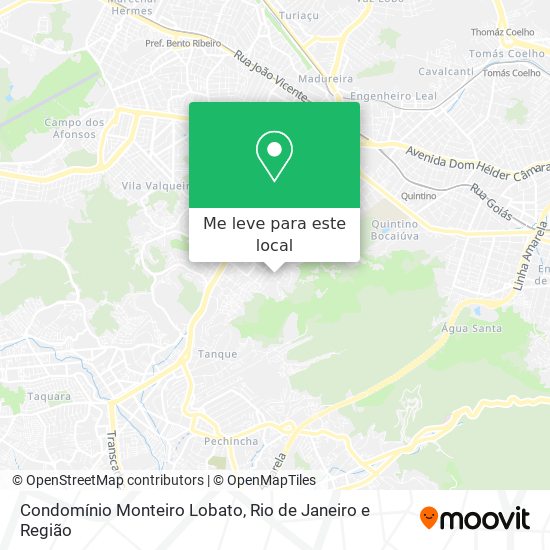 Condomínio Monteiro Lobato mapa