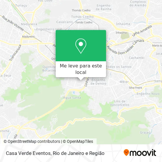Casa Verde Eventos mapa