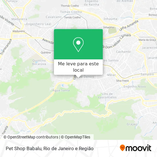 Pet Shop Babalu mapa