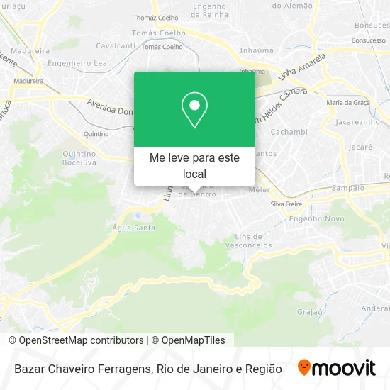 Bazar Chaveiro Ferragens mapa