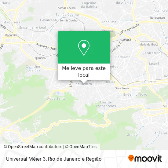 Universal Méier 3 mapa