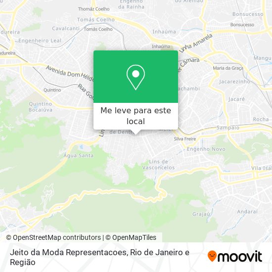 Jeito da Moda Representacoes mapa