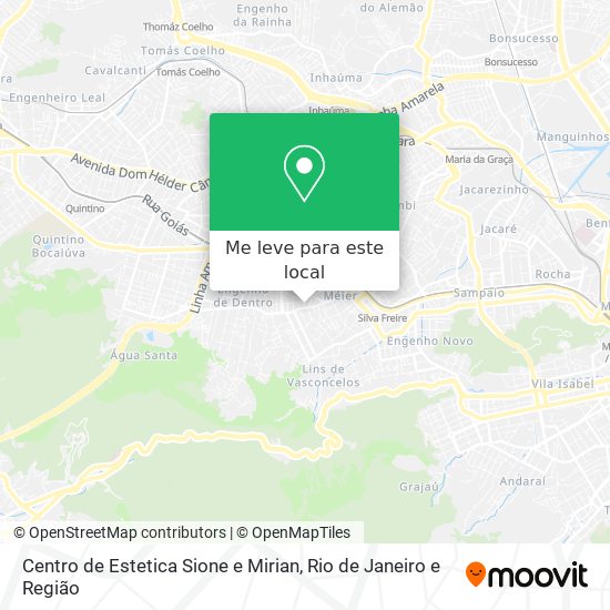 Centro de Estetica Sione e Mirian mapa