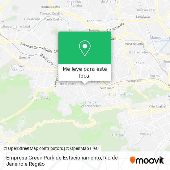Empresa Green Park de Estacionamento mapa