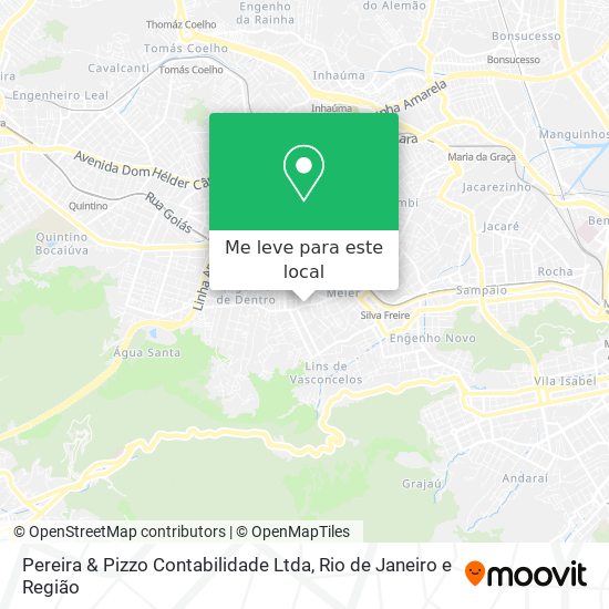 Pereira & Pizzo Contabilidade Ltda mapa