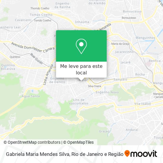 Gabriela Maria Mendes Silva mapa