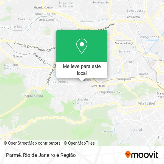 Parmê mapa