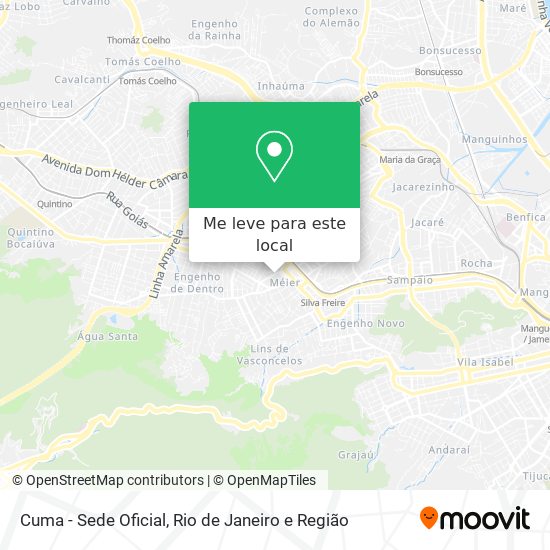 Cuma - Sede Oficial mapa