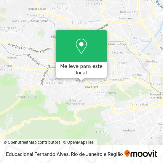Educacional Fernando Alves mapa