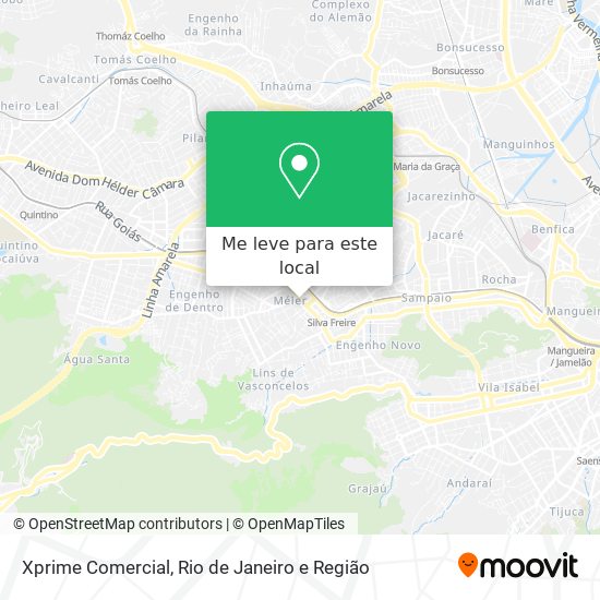 Xprime Comercial mapa