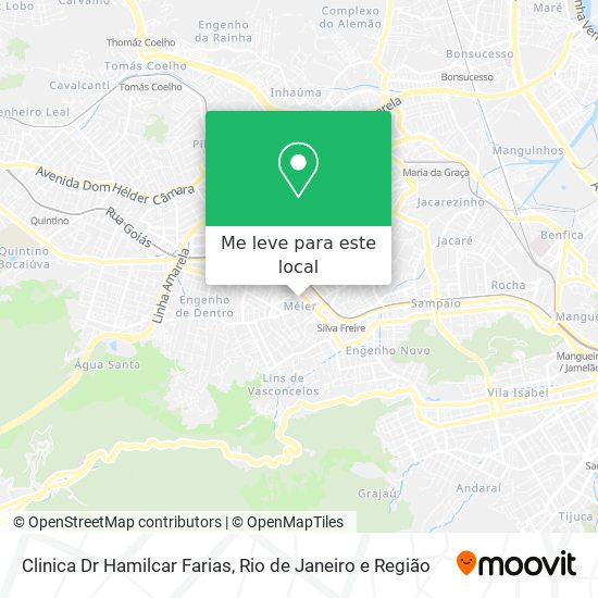 Clinica Dr Hamilcar Farias mapa