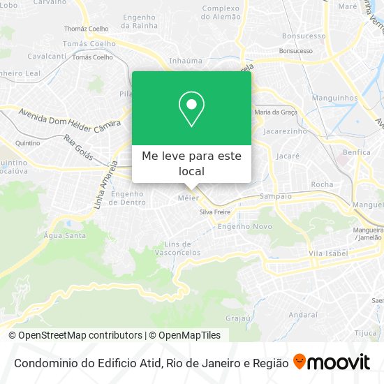 Condominio do Edificio Atid mapa