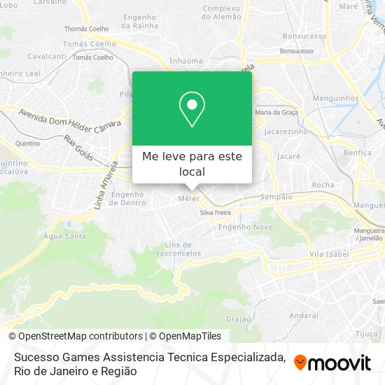 Sucesso Games Assistencia Tecnica Especializada mapa