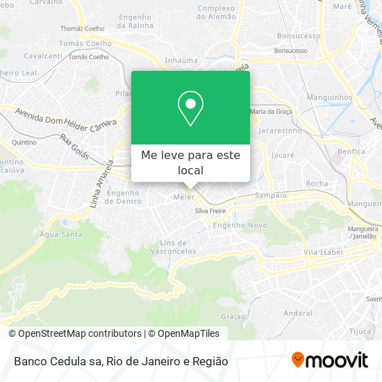 Banco Cedula sa mapa