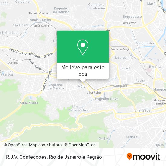 R.J.V. Confeccoes mapa