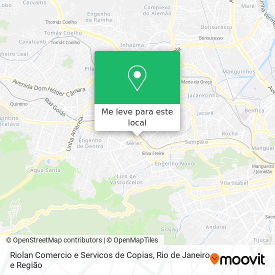 Riolan Comercio e Servicos de Copias mapa