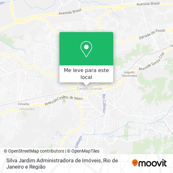 Silva Jardim Administradora de Imóveis mapa