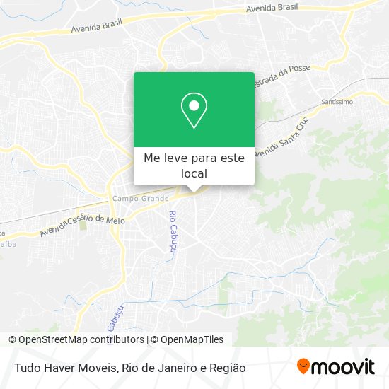 Tudo Haver Moveis mapa