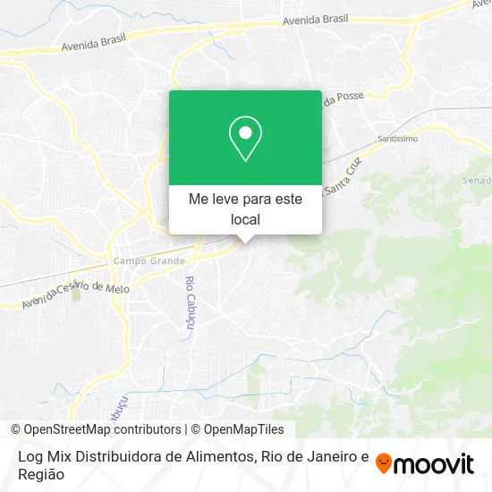 Log Mix Distribuidora de Alimentos mapa