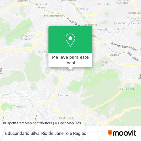 Educandário Silva mapa