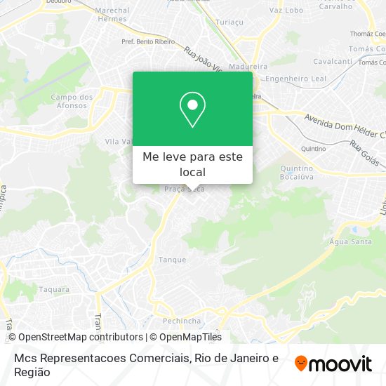 Mcs Representacoes Comerciais mapa