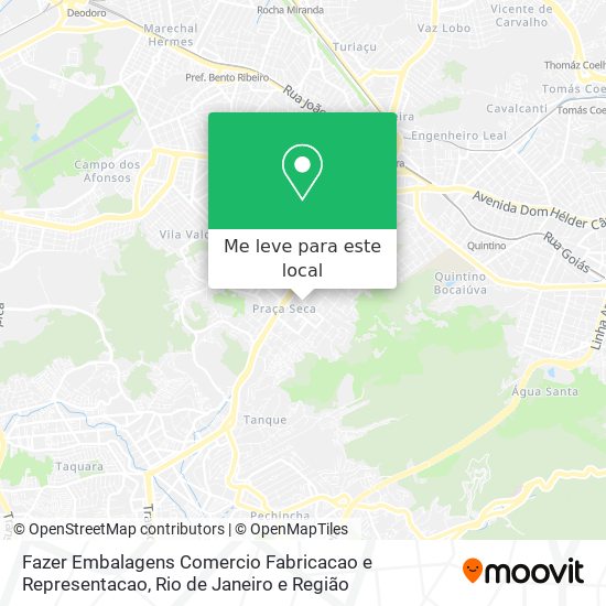 Fazer Embalagens Comercio Fabricacao e Representacao mapa