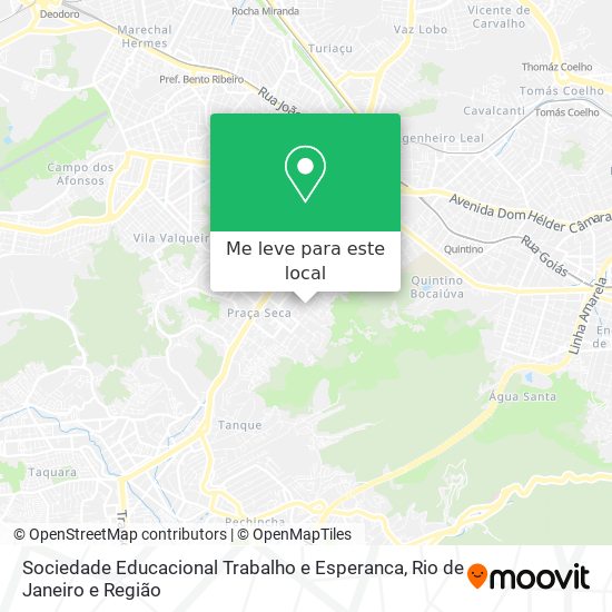 Sociedade Educacional Trabalho e Esperanca mapa