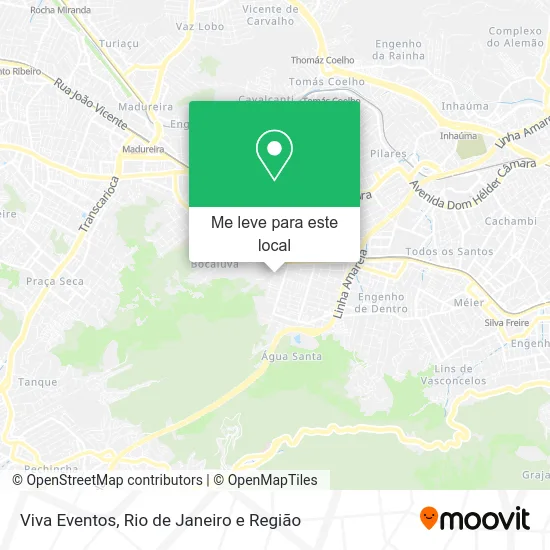Viva Eventos mapa