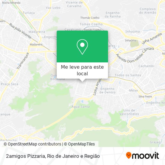 2amigos Pizzaria mapa