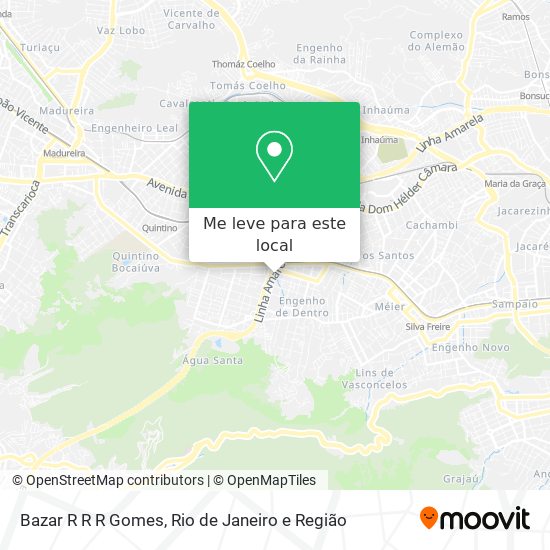 Bazar R R R Gomes mapa