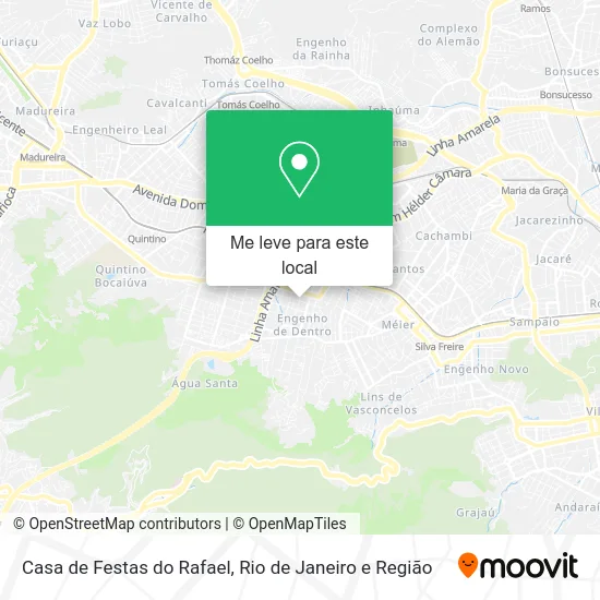 Casa de Festas do Rafael mapa