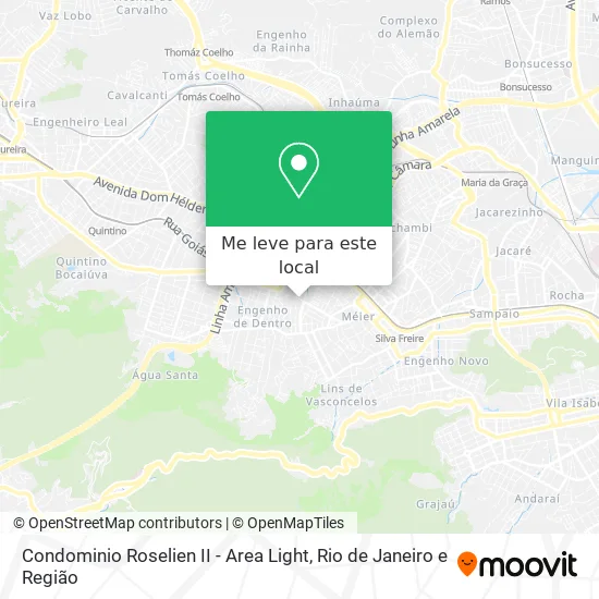 Condominio Roselien II - Area Light mapa
