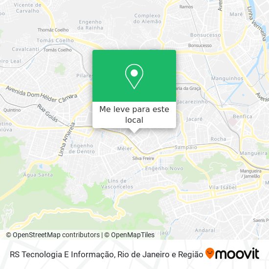 RS Tecnologia E Informação mapa