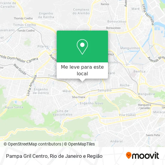 Pampa Gril Centro mapa