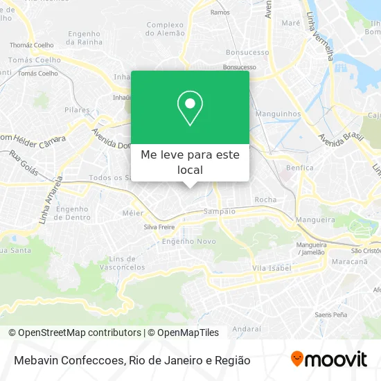 Mebavin Confeccoes mapa