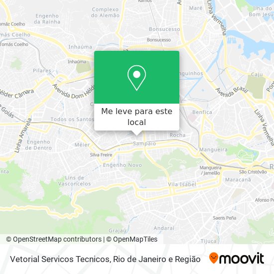 Vetorial Servicos Tecnicos mapa