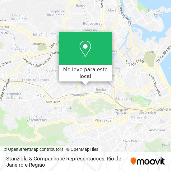 Stanziola & Companhone Representacoes mapa