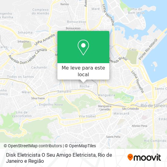 Disk Eletricista O Seu Amigo Eletricista mapa