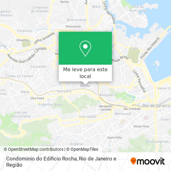 Condominio do Edificio Rocha mapa