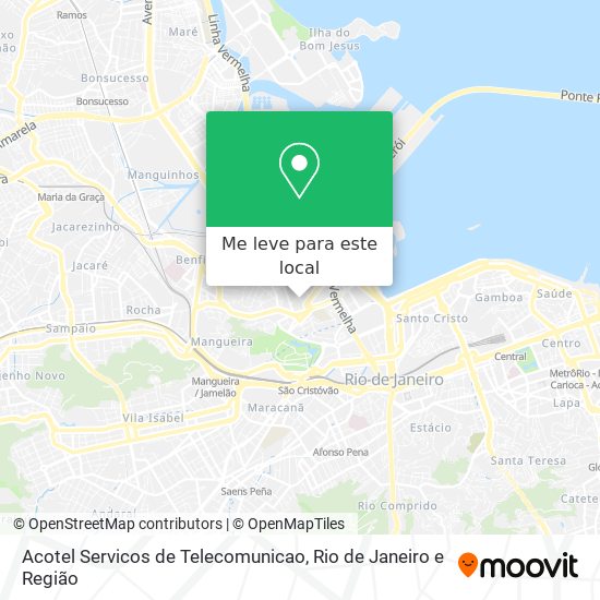 Acotel Servicos de Telecomunicao mapa